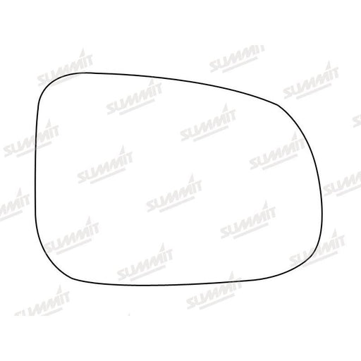 Summit Heated Base Plate With Blind Spot Mirror Glass fits Volvo S60 09 to 15 RHS - Summit Shop