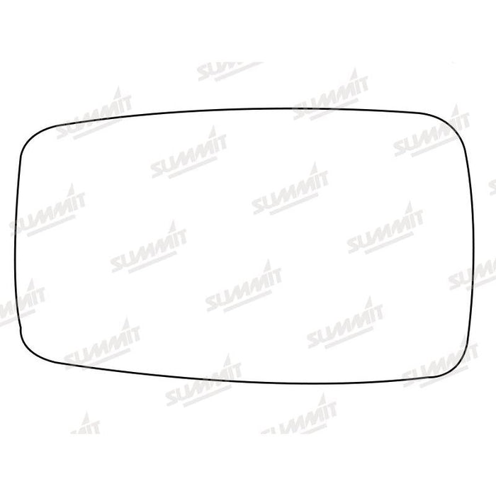 Summit Stick-On Anti Dazzle Mirror Glass fits Audi 80 on LHS - Summit Shop