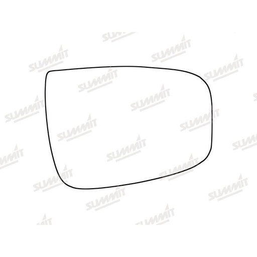 Summit Stick-On Standard Mirror Glass fits Hyundai IX20 10-20 RHS - Summit Shop