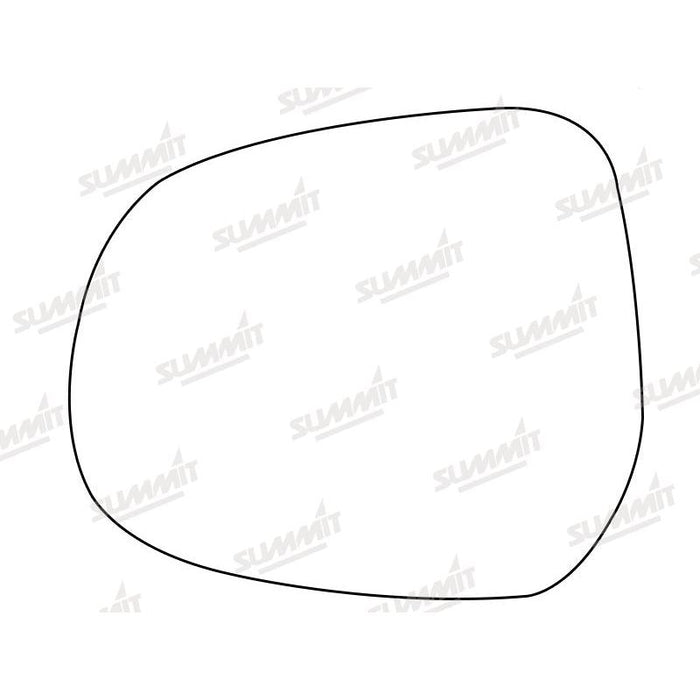Summit Heated Base Plate With Standard Mirror Glass fits Vauxhall Agila 08 on Suzuki Splash 08 on LHS - Summit Shop