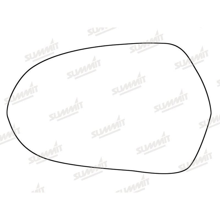 Summit Heated Backing Plate with Standard Glass fits Audi A6 12 On LHS - Summit Shop