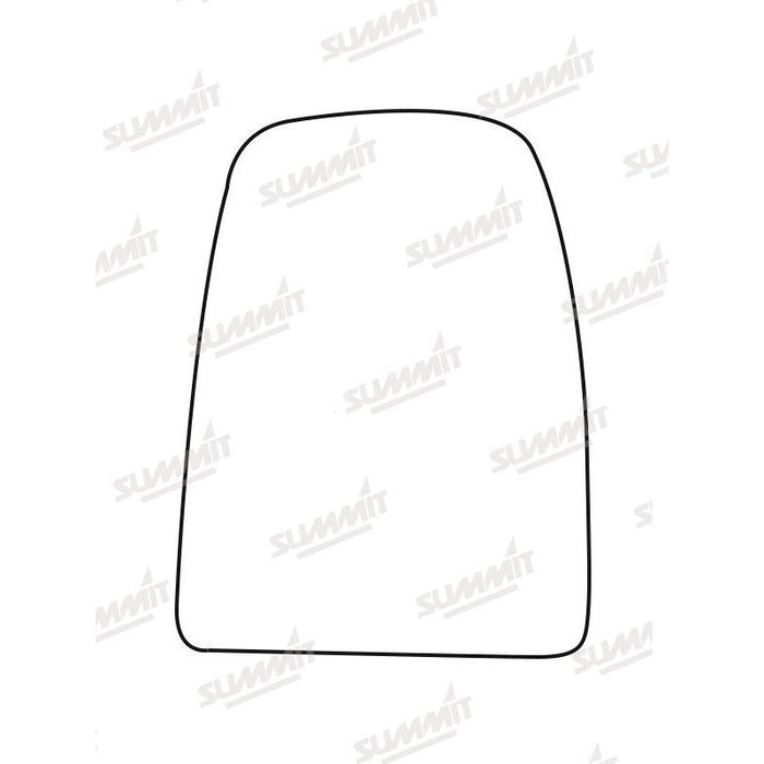 Summit Heated Base Plate With Commercial Mirror Glass fits Iveco Daily 14 on LHS - Summit Shop