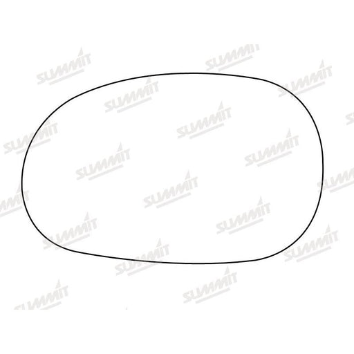 Summit Stick-On Standard Mirror Glass fits Renault Laguna LHS - Summit Shop