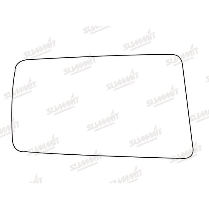 Summit Stick-On Standard Mirror Glass fits Daihatsu Charade RHS - Summit Shop