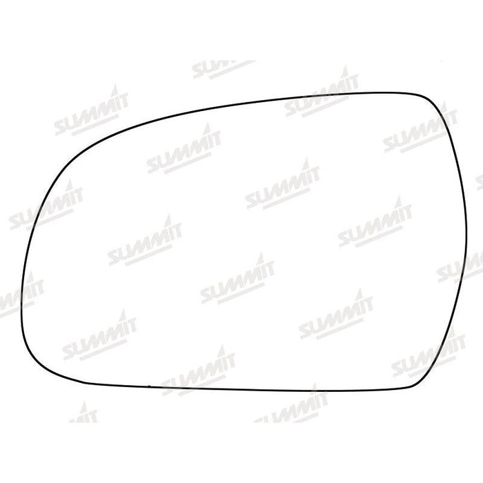 Summit Heated Backing Plate with Standard Glass fits Audi A5 11-16 LHS - Summit Shop
