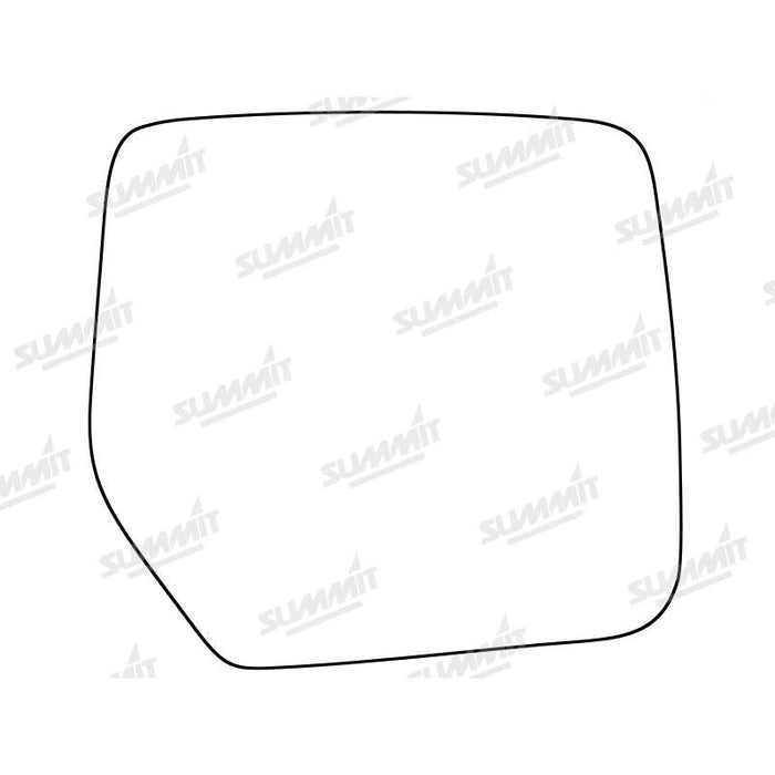 Summit Stick-On Standard Mirror Glass fits Jeep Patriot 08 to 17 RHS - Summit Shop