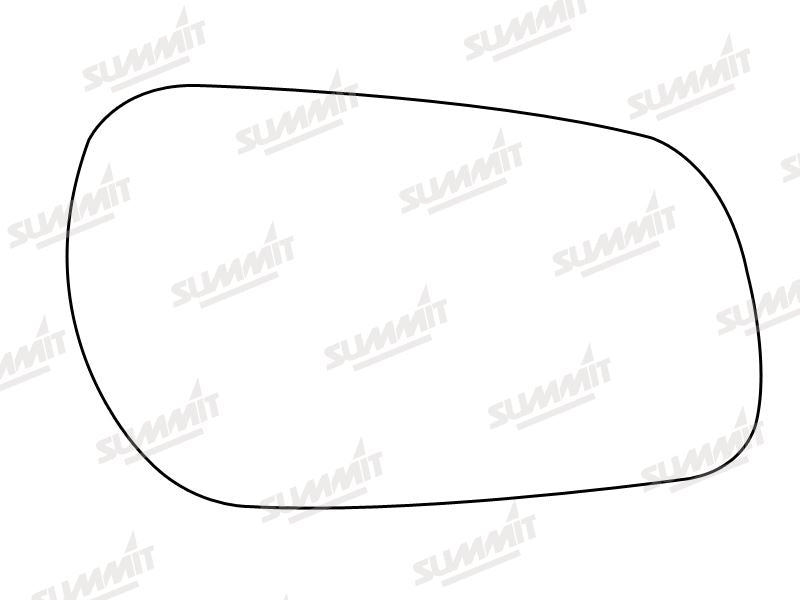 Summit Stick-On Standard Mirror Glass fits Citroen Xsara 97 on RHS - Summit Shop