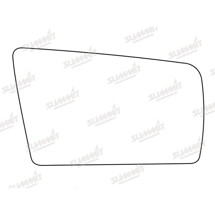 Summit Stick-On Anti Dazzle Mirror Glass fits Mercedes E Class S Class RHS - Summit Shop