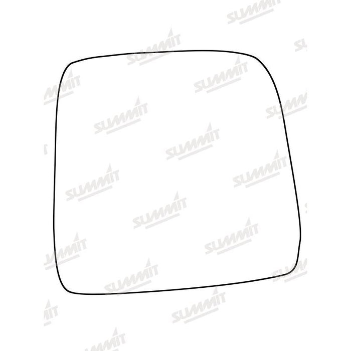 Summit Stick-On Standard Mirror Glass fits Suzuki Jimny 98 to 07 RHS - Summit Shop