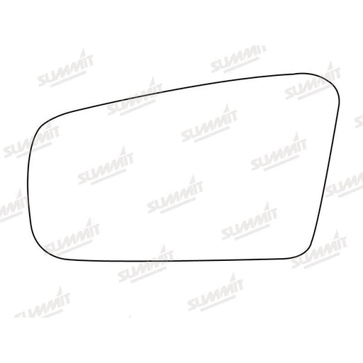 Summit Stick-On Standard Mirror Glass fits Mazda 323 LHS - Summit Shop