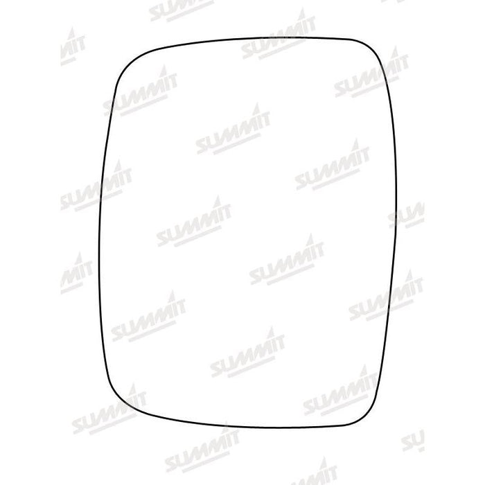 Summit Stick-On Commercial Mirror Glass fits Mercedes Vito Van - Summit Shop