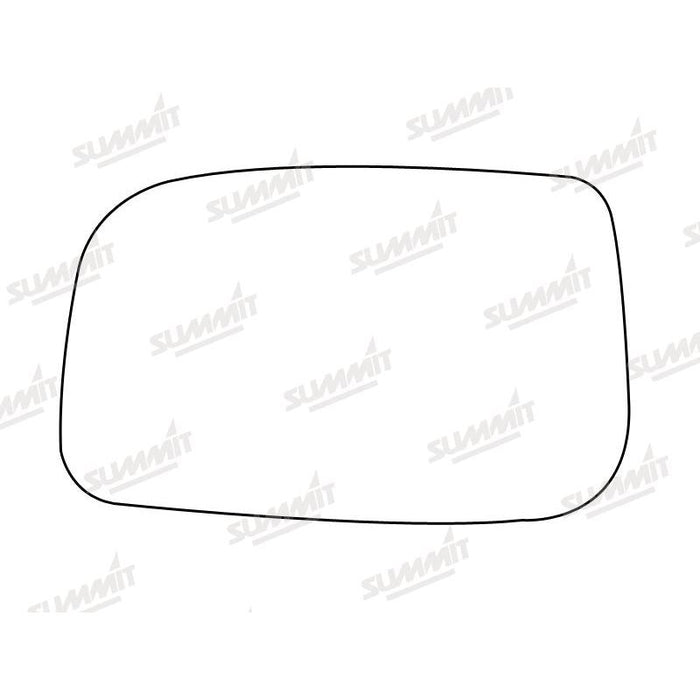 Summit Heated Backing Plate with Standard Glass fits Toyota Corolla 01 On LHS - Summit Shop