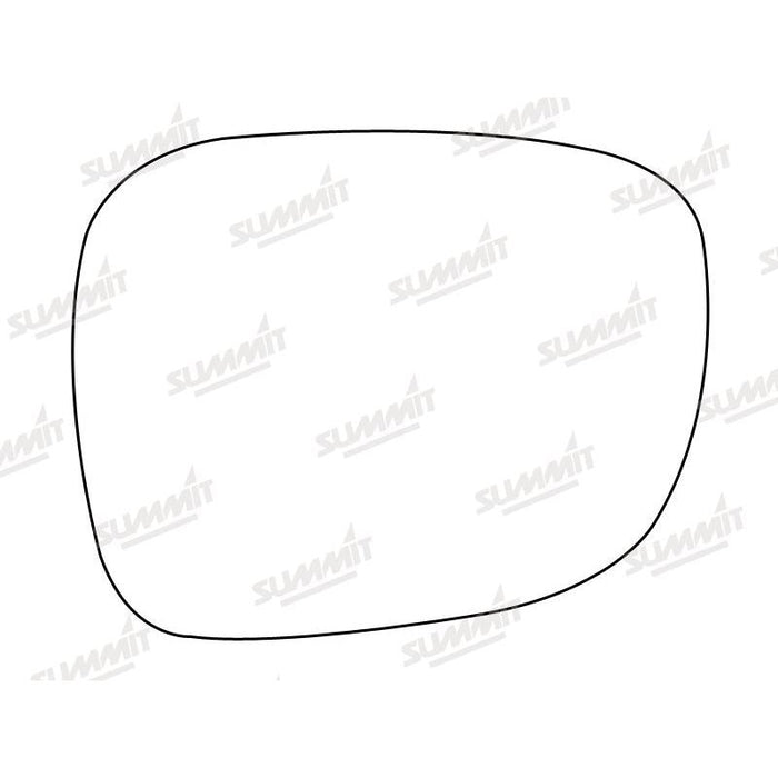 Summit Stick-On Aspheric Mirror Glass fits BMW X1 X3 10 on RHS - Summit Shop