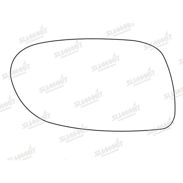 Summit Heated Base Plate With Blind Spot Mirror Glass fits Mercedes W168 A Class RHS - Summit Shop