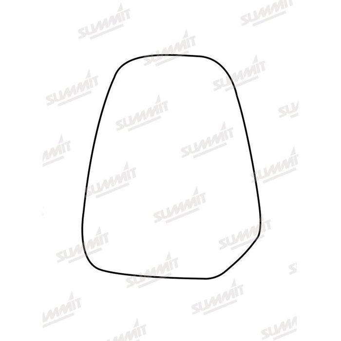 Summit Heated Backing Plate with Commercial Glass fits Ford Transit Courier 14-17 RHS - Summit Shop