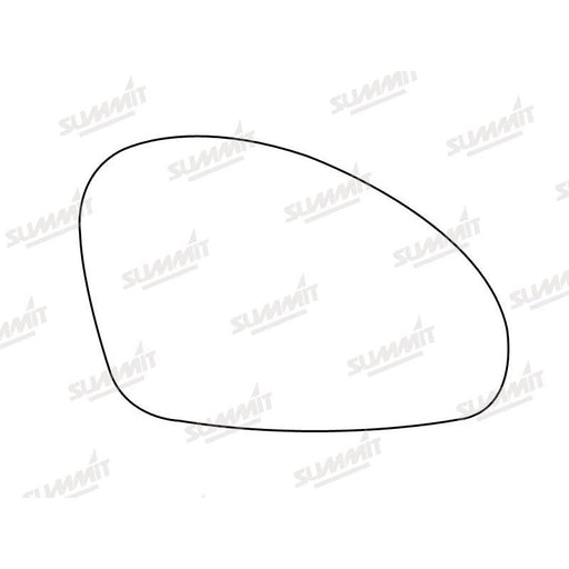 Summit Stick-On Standard Mirror Glass fits Seat Ibiza 02 on RHS - Summit Shop