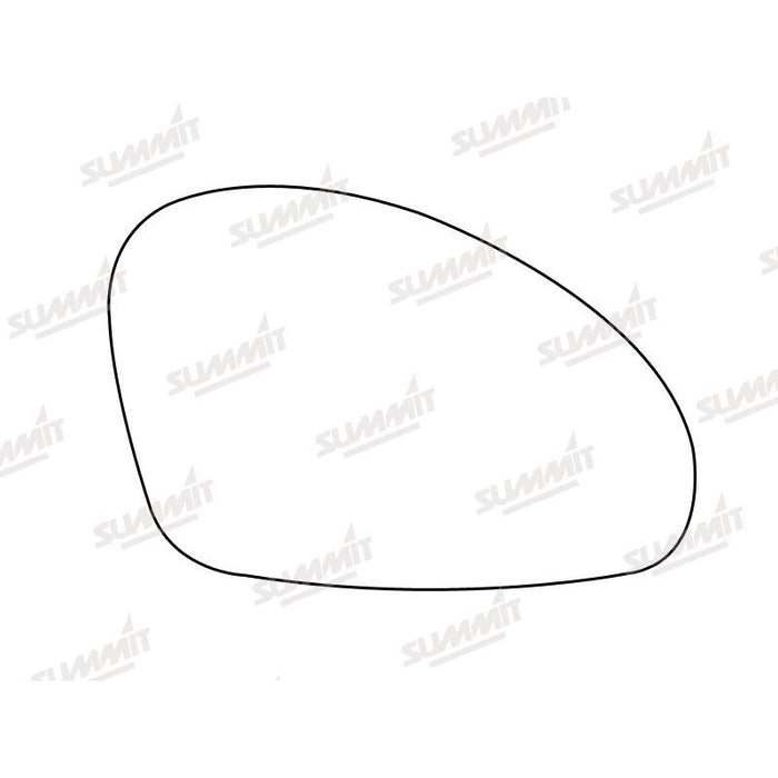 Summit Stick-On Standard Mirror Glass fits Seat Ibiza 02 on RHS - Summit Shop