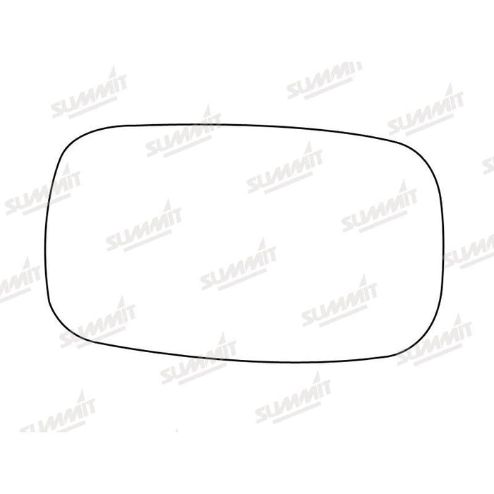 Summit Stick-On Anti Dazzle Mirror Glass fits Ford Mondeo LHS - Summit Shop