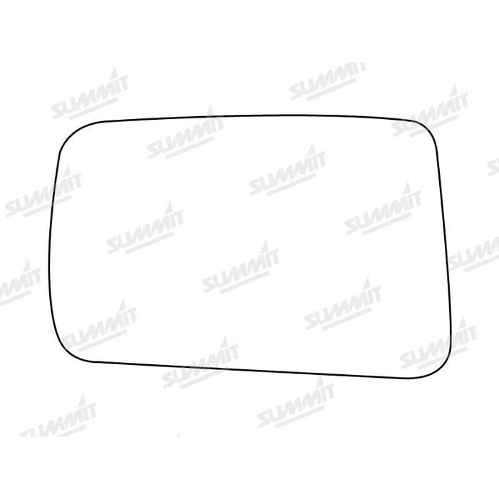Summit Stick-On Standard Mirror Glass fits Mitsubishi Lancer Galant RHS - Summit Shop