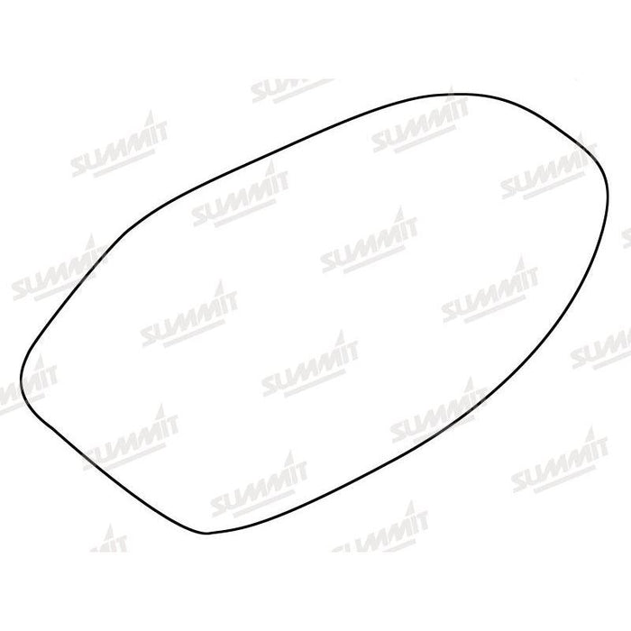 Summit Stick-On Standard Mirror Glass fits Audi A7 & RS7 LHS - Summit Shop