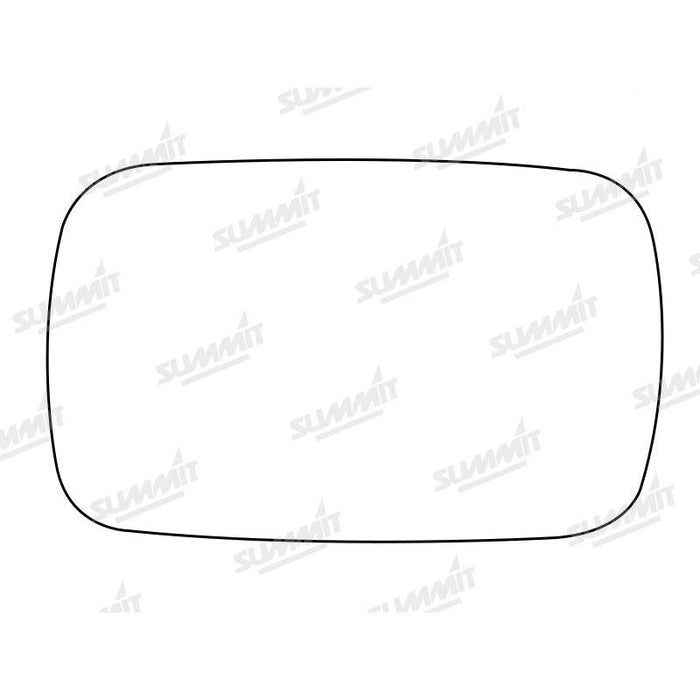 Summit Stick-On Standard Mirror Glass fits Ford Fiesta RHS LHS - Summit Shop