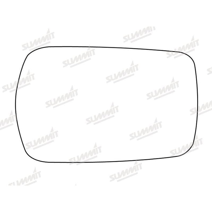 Summit Stick-On Standard Mirror Glass fits Volvo 240 RHS - Summit Shop