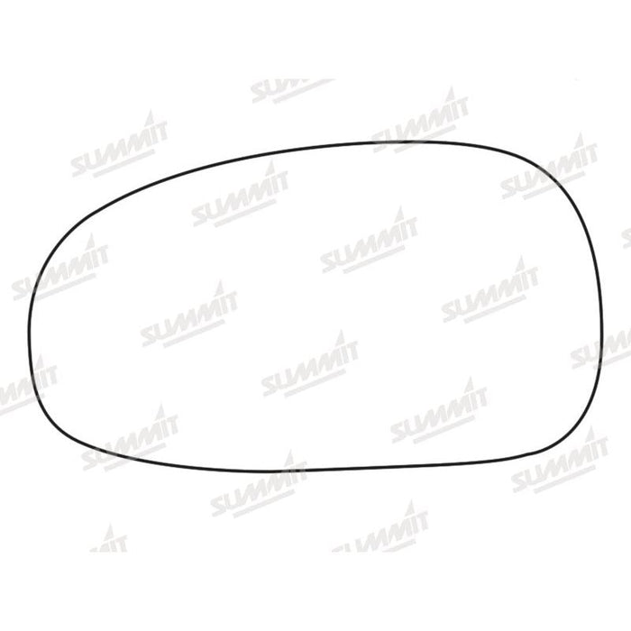 Summit Stick-On Standard Mirror Glass fits Seat Leon LHS - Summit Shop