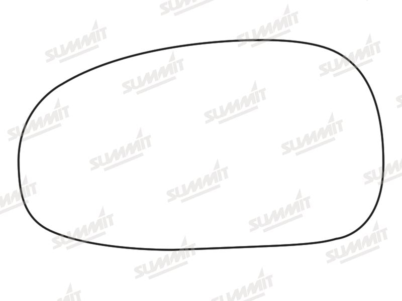 Summit Stick-On Standard Mirror Glass fits Seat Leon LHS - Summit Shop