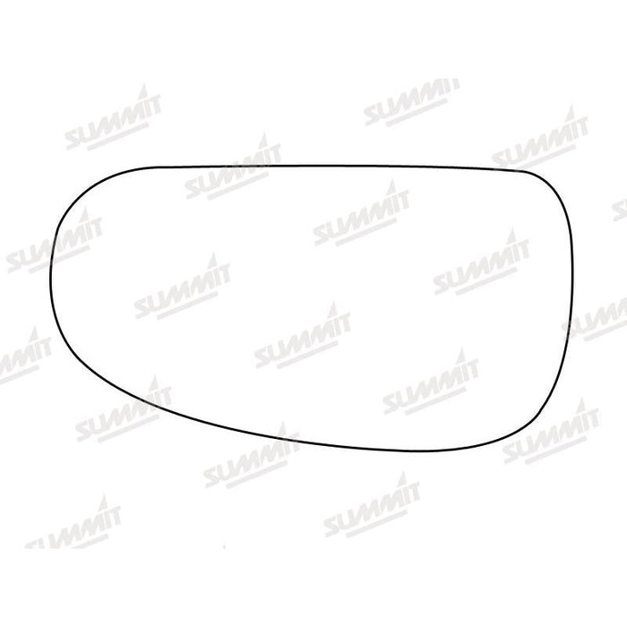 Summit Stick-On Aspheric Mirror Glass fits Audi TT RHS - Summit Shop