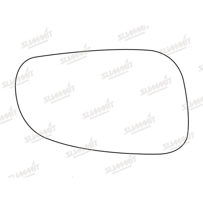 Summit Stick-On Standard Mirror Glass fits Volvo S60 V70 00 on RHS - Summit Shop