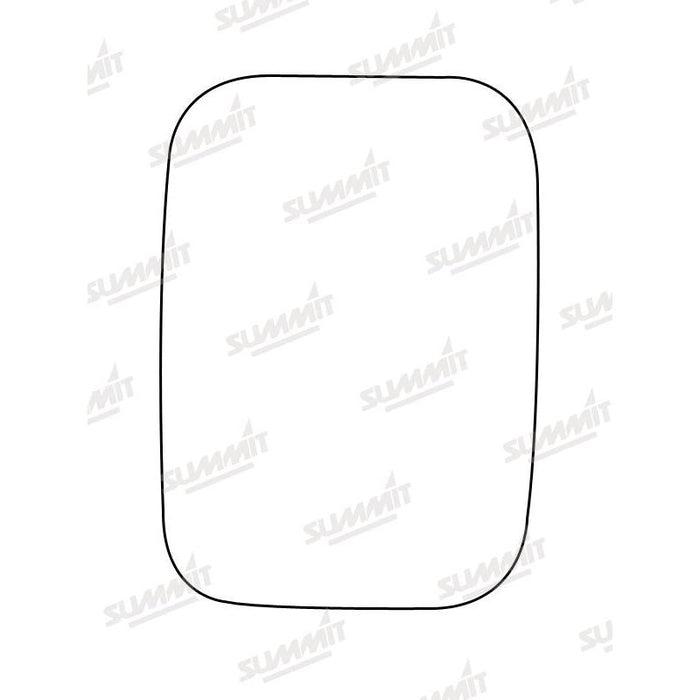 Summit Stick-On Commercial Mirror Glass fits Ford Transit Glass fits Mk2 Mk3 LHS RHS - Summit Shop