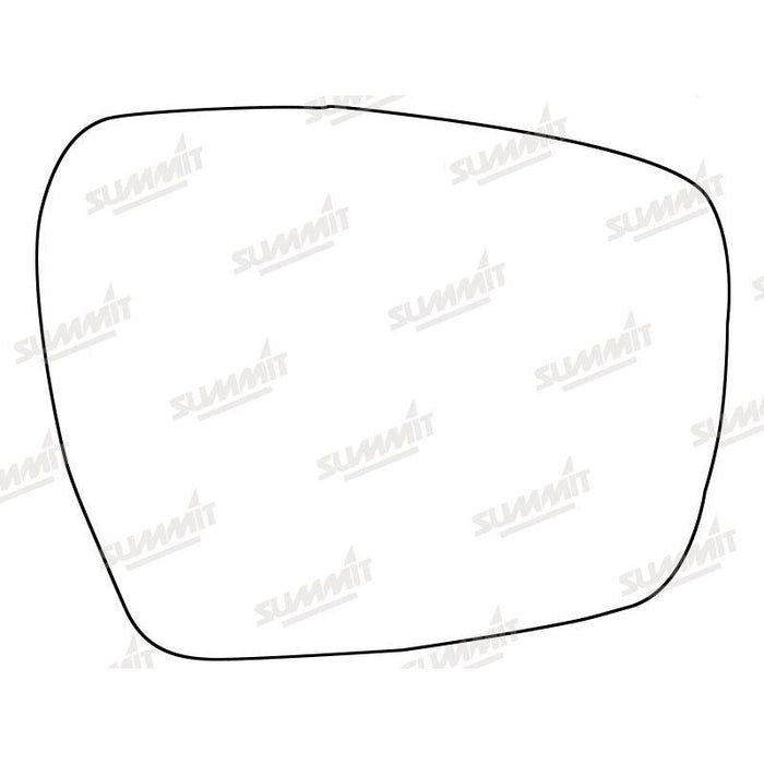 Summit Stick-On Standard Mirror Glass fits Ford S-Max 15 on RHS - Summit Shop