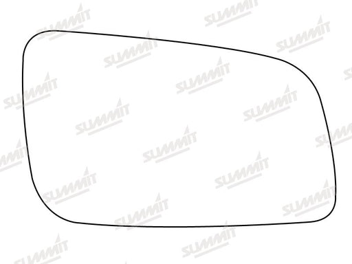 Summit Non-Heated Base Plate With Standard Mirror Glass fits Vauxhall Astra 98 on RHS - Summit Shop