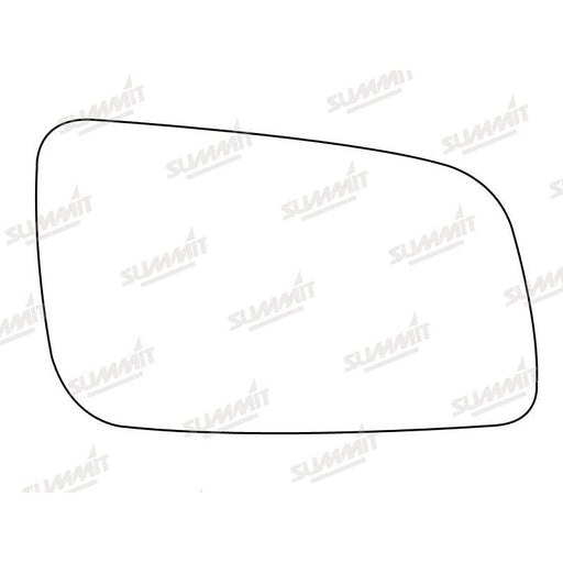 Summit Non-Heated Base Plate With Standard Mirror Glass fits Vauxhall Astra 98 on RHS - Summit Shop