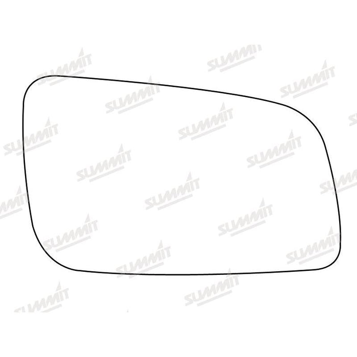 Summit Non-Heated Base Plate With Standard Mirror Glass fits Vauxhall Astra 98 on RHS - Summit Shop