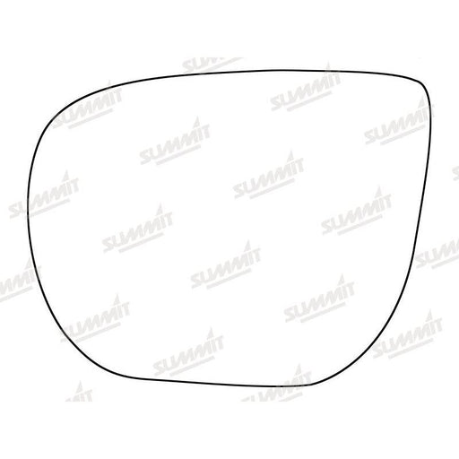 Summit Stick-On Standard Mirror Glass fits Hyundai Santa Fe 12 on LHS - Summit Shop