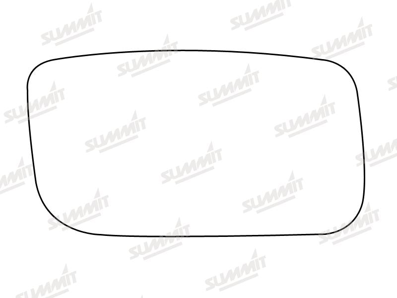 Summit Stick-On Standard Mirror Glass fits VW Passat RHS - Summit Shop