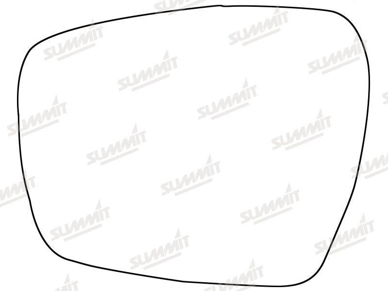 Summit Heated Base Plate With Standard Mirror Glass fits Ford S-Max 15 on LHS - Summit Shop