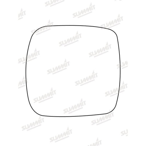 Summit Heated Base Plate With Standard Mirror Glass fits Renault Kangoo 08 on LHS RHS - Summit Shop