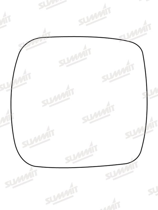 Summit Heated Base Plate With Standard Mirror Glass fits Renault Kangoo 08 on LHS RHS - Summit Shop