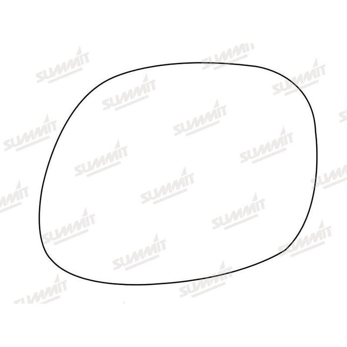 Summit Stick-On Standard Mirror Glass fits Toyota Rav 4 LHS - Summit Shop