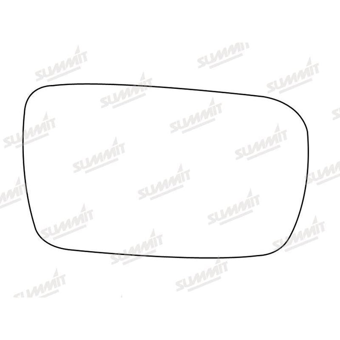 Summit Heated Base Plate With Standard Mirror Glass fits Toyota Yaris 99 to 03 LHS - Summit Shop