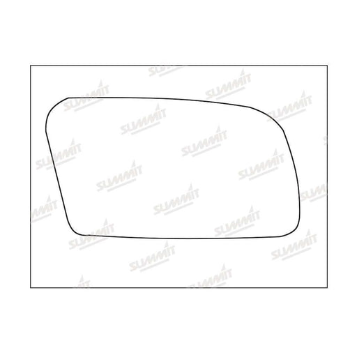 Summit Stick-On Standard Mirror Glass fits Mazda 626 RHS - Summit Shop