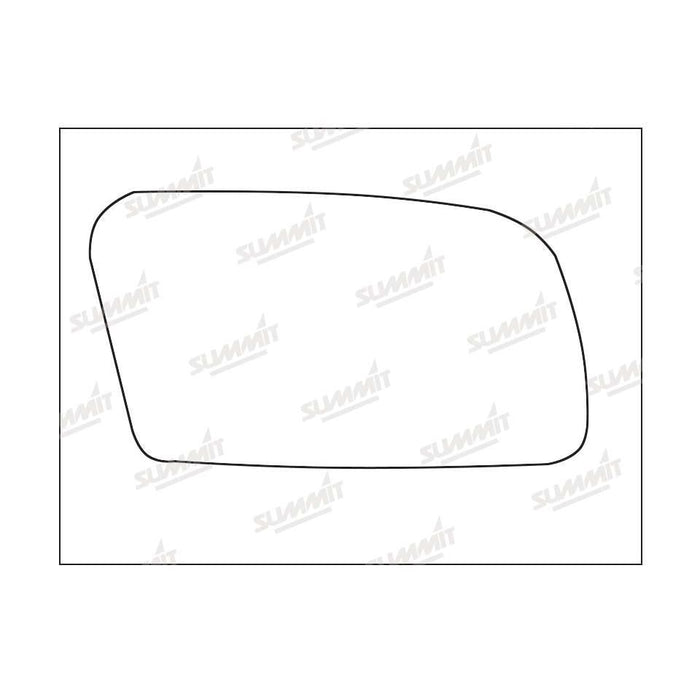 Summit Stick-On Standard Mirror Glass fits Mazda 626 RHS - Summit Shop