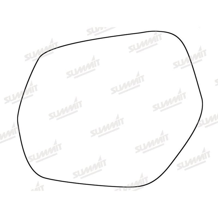 Summit Stick-On Standard Mirror Glass fits Honda HR-V 14 on LHS - Summit Shop