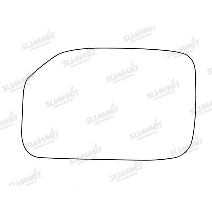 Summit Heated Base Plate With Standard Mirror Glass fits Peugeot 106 91 to 03 RHS - Summit Shop