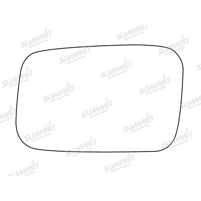 Summit Stick-On Standard Mirror Glass fits Honda Civic LHS - Summit Shop