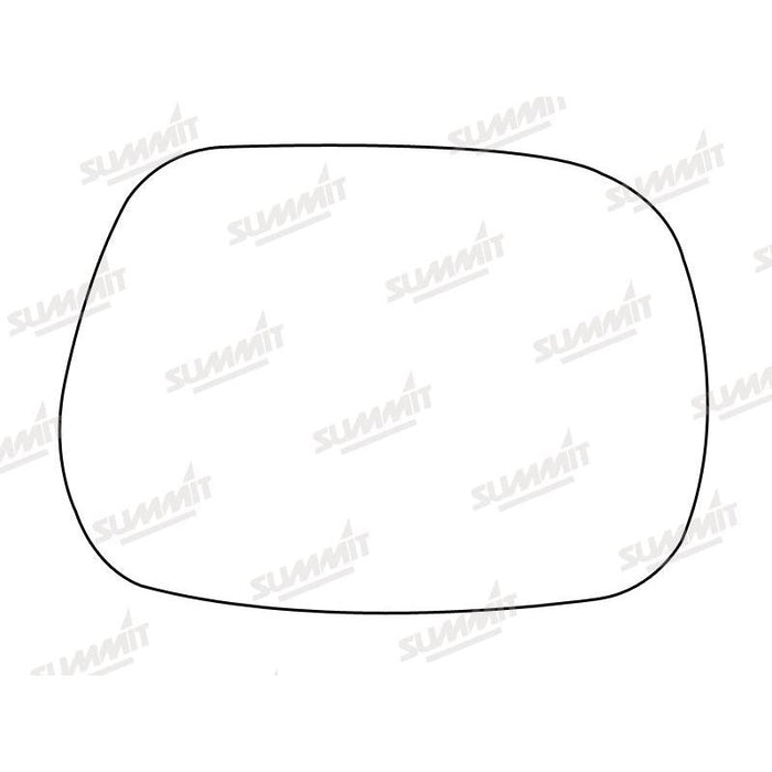 Summit Stick-On Standard Mirror Glass fits Toyota Rav 4 00 to 06 RHS - Summit Shop