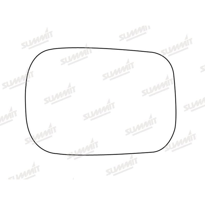 Summit Heated Base Plate With Standard Mirror Glass fits Volvo XC70 02 to 17 RHS - Summit Shop
