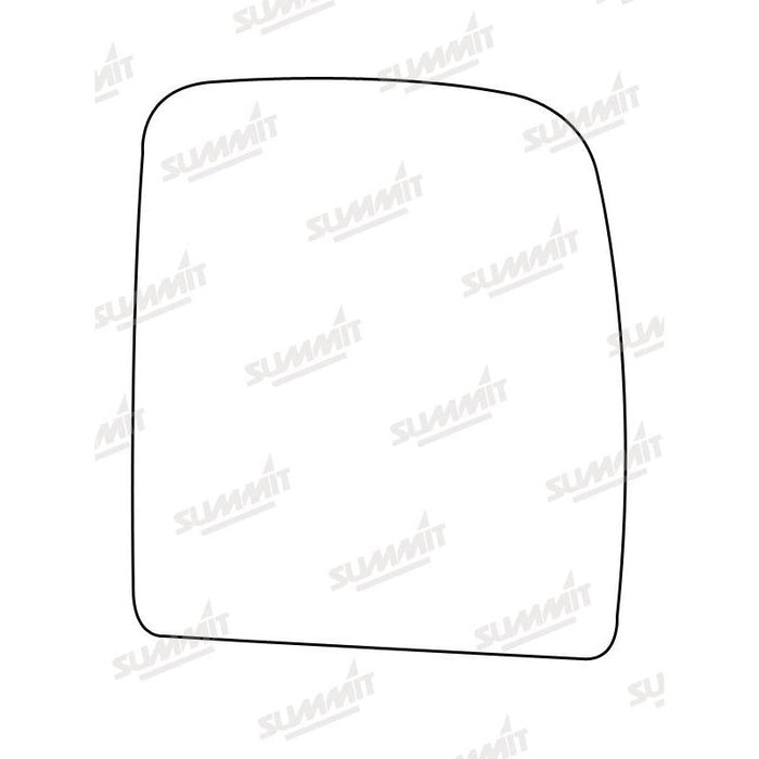 Summit Heated Base Plate With Commercial Mirror Glass fits Fiat Scudo, Cit Jumpy, Peugeot Expert RHS - Summit Shop